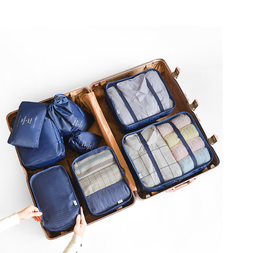 Large Capacity Travel Luggage Storage Bag Set