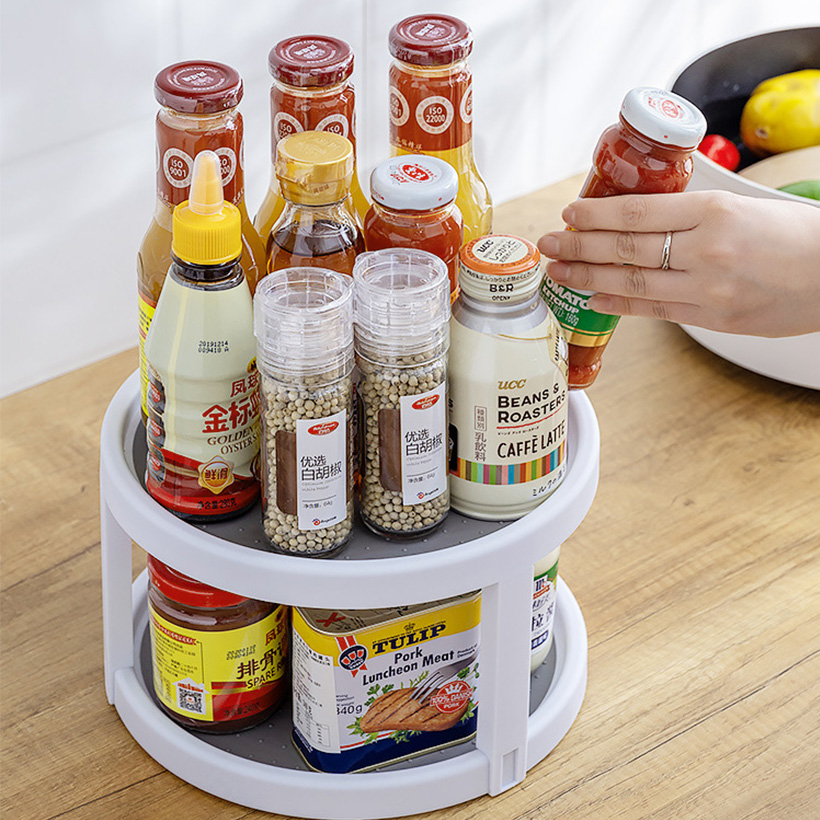 Multi – Function Plastic Rotating Rack