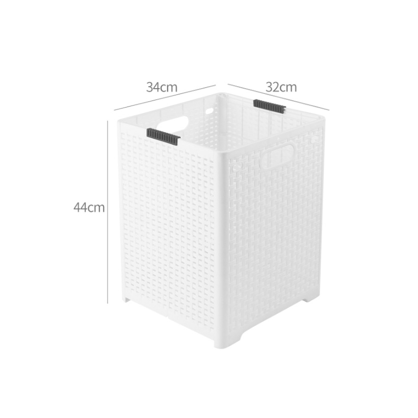 Plastic Bathroom Laundry Basket