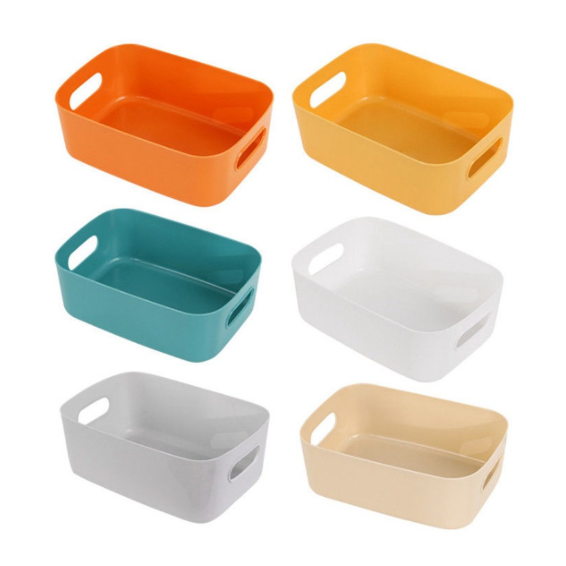 Plastic Household Table Top Storage Basket