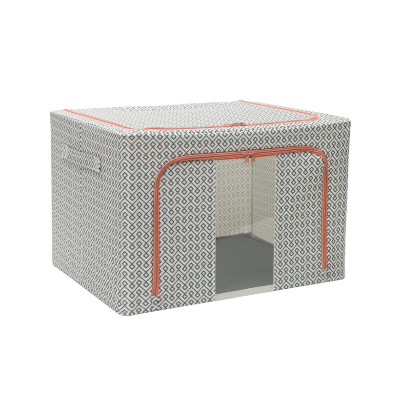 Steel Frame Supports Linen Folding Storage Box