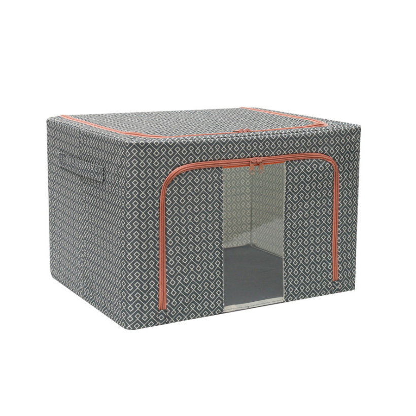 Steel Frame Supports Linen Folding Storage Box