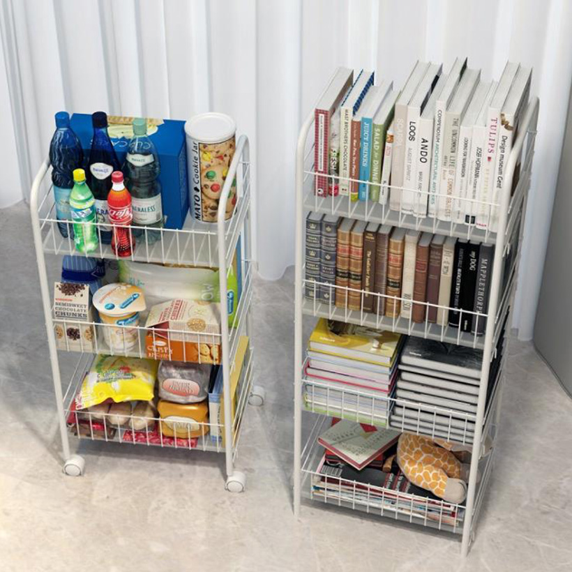 Storage Iron Trolley Multilayer Storage Rack