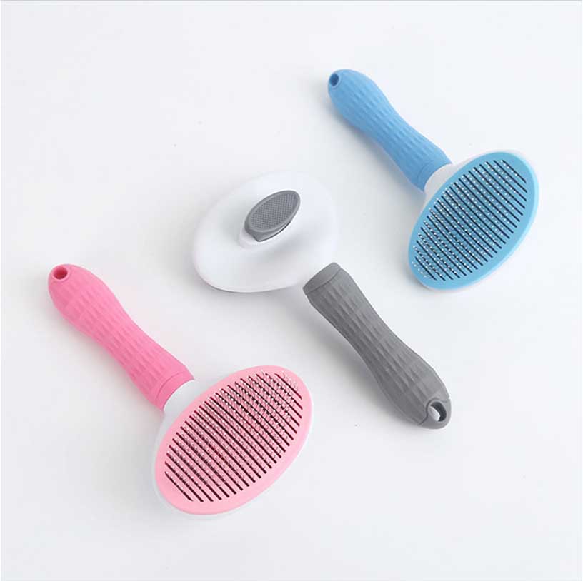 Automatic Cleaning Dog Grooming Brush