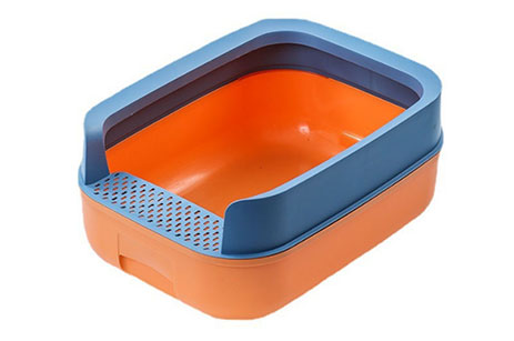 Semi-enclosed Cat Litter Box Anti-splash Cat Toilet