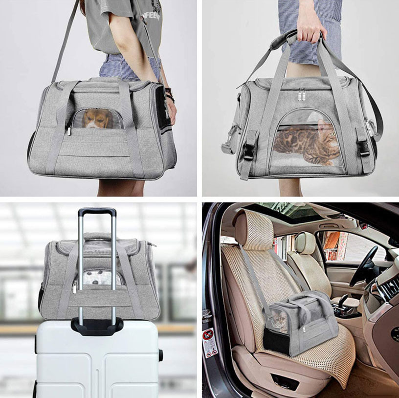 Portable and Breathable Pet Travel Bag