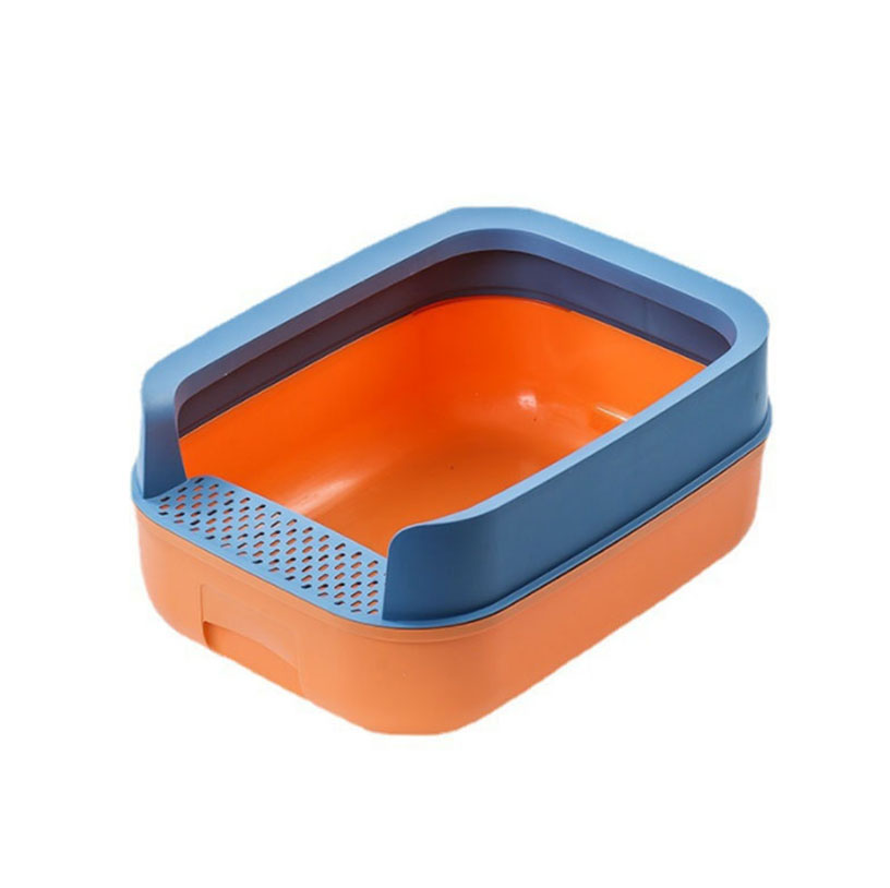 Semi-enclosed Cat Litter Box Anti-splash Cat Toilet