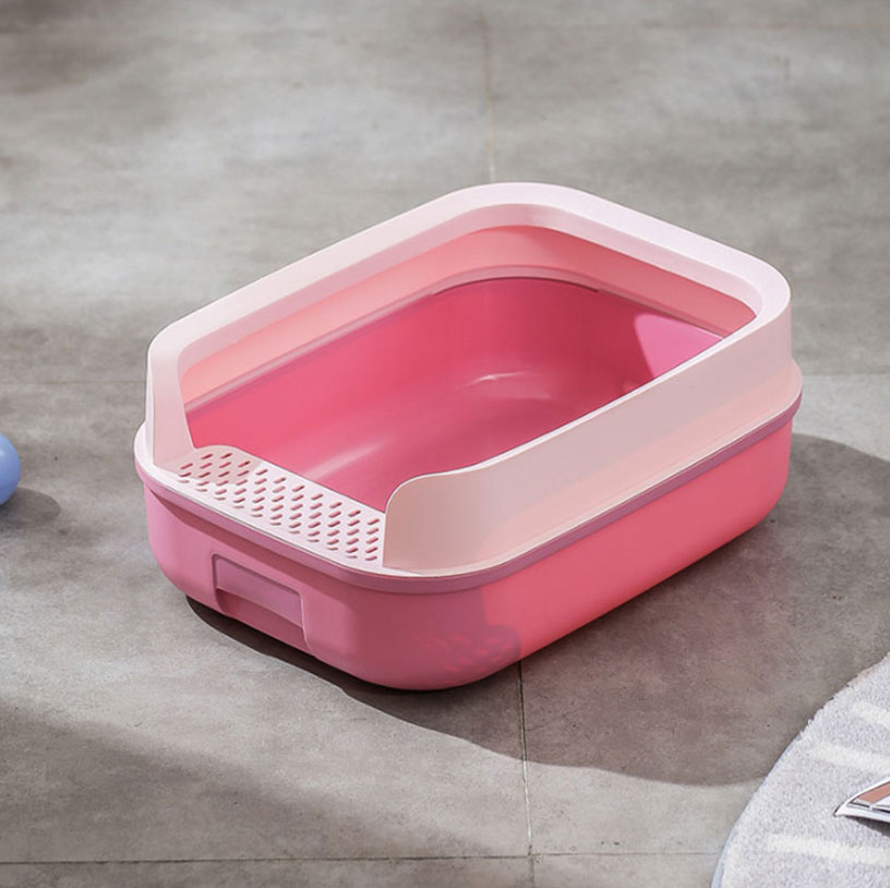 Semi-enclosed Cat Litter Box Anti-splash Cat Toilet