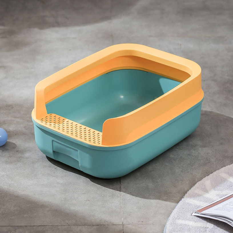 Semi-enclosed Cat Litter Box Anti-splash Cat Toilet