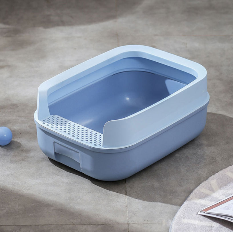 Semi-enclosed Cat Litter Box Anti-splash Cat Toilet