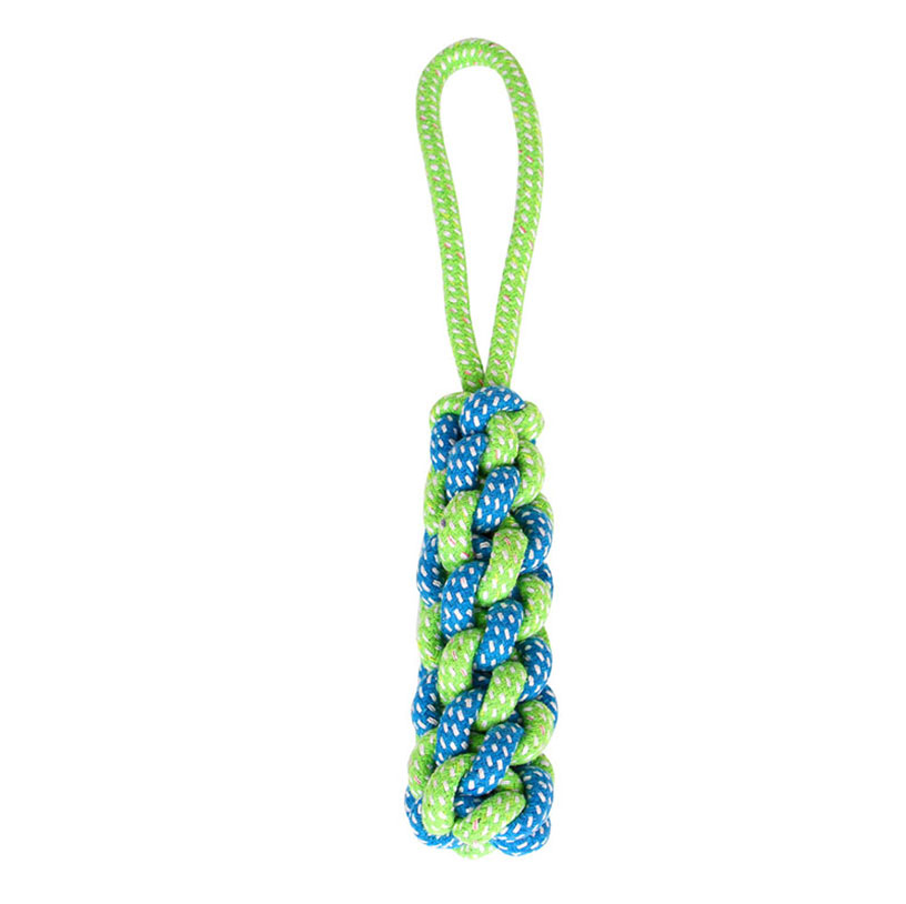 Dog Cotton Rope Toy Molar Tooth Cleaning Bite Rope Set