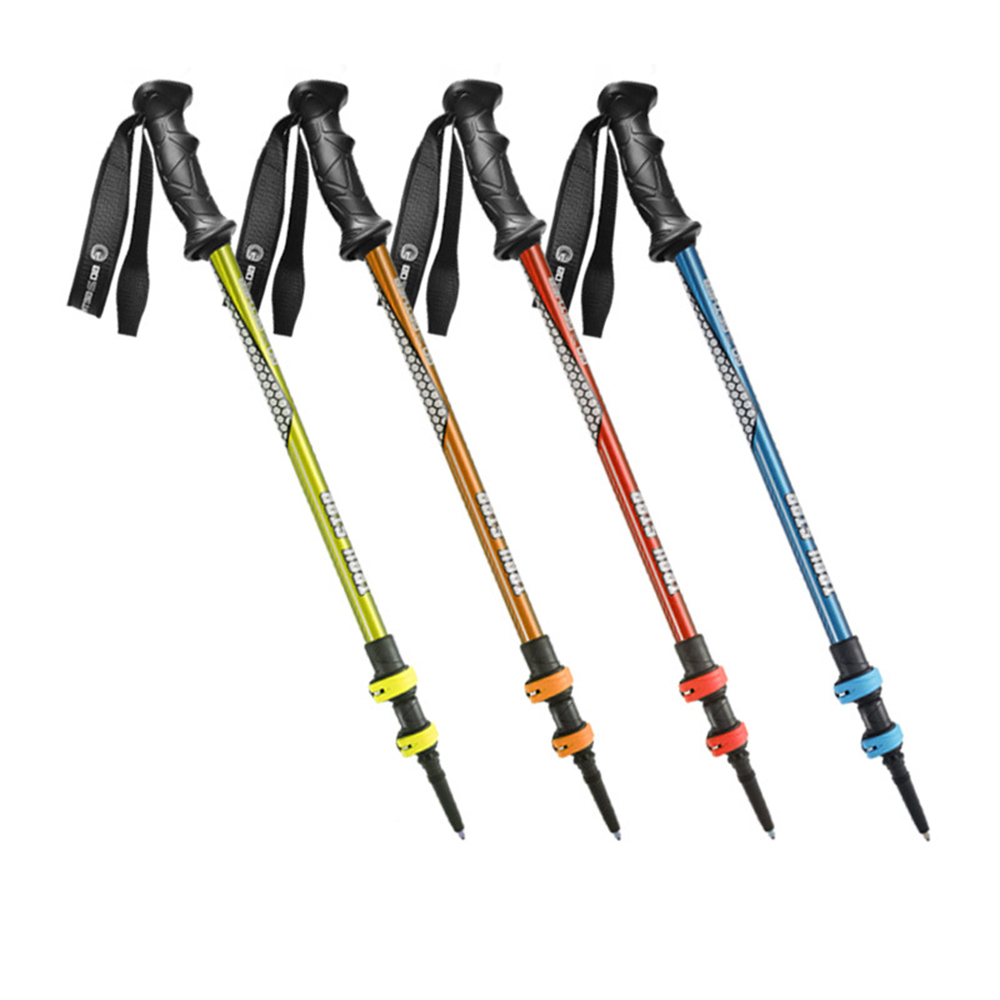 Outdoor hiking adjustable trekking pole