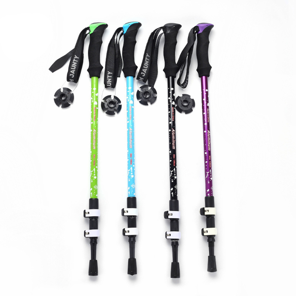 Outdoor hiking adjustable trekking pole