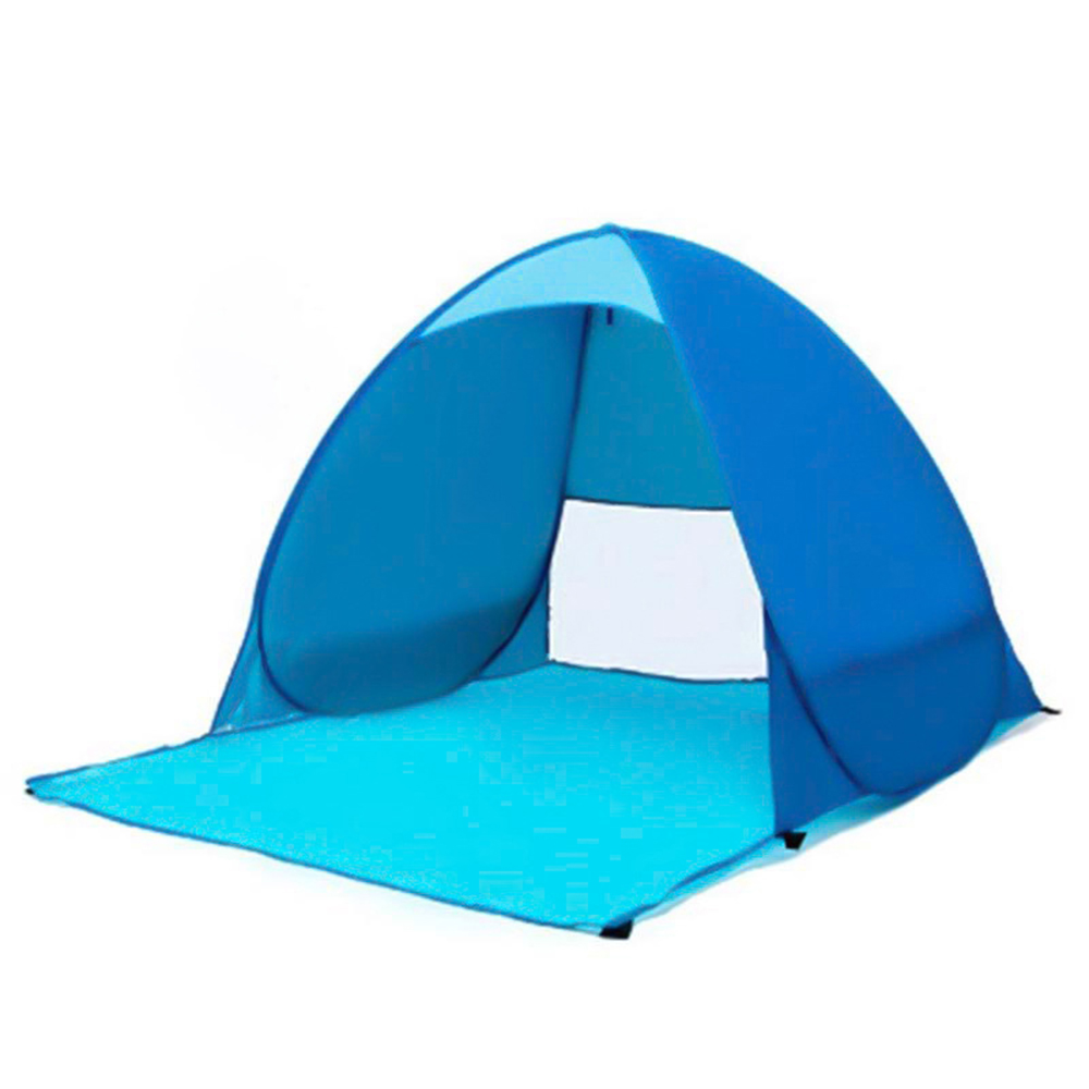 Full automatic speed open beach sunshade tent