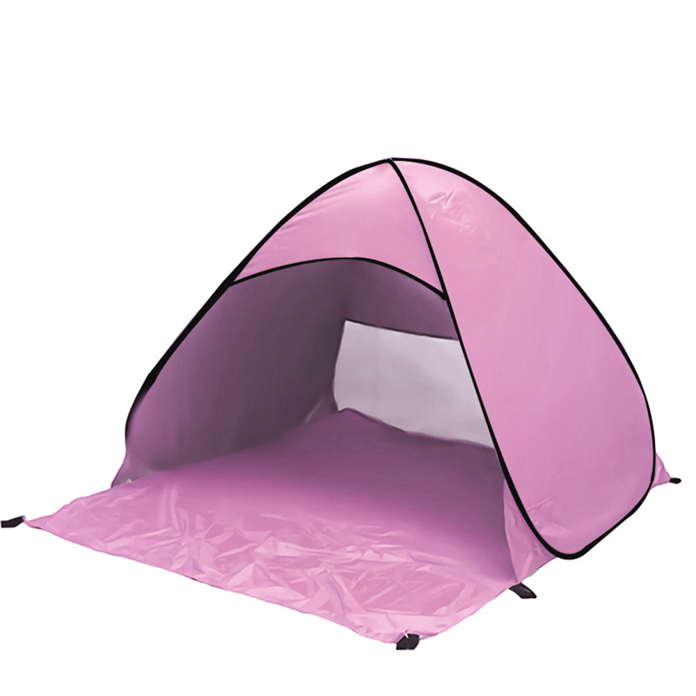 Full automatic speed open beach sunshade tent