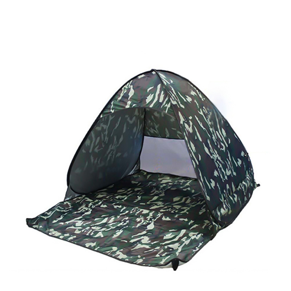 Full automatic speed open beach sunshade tent