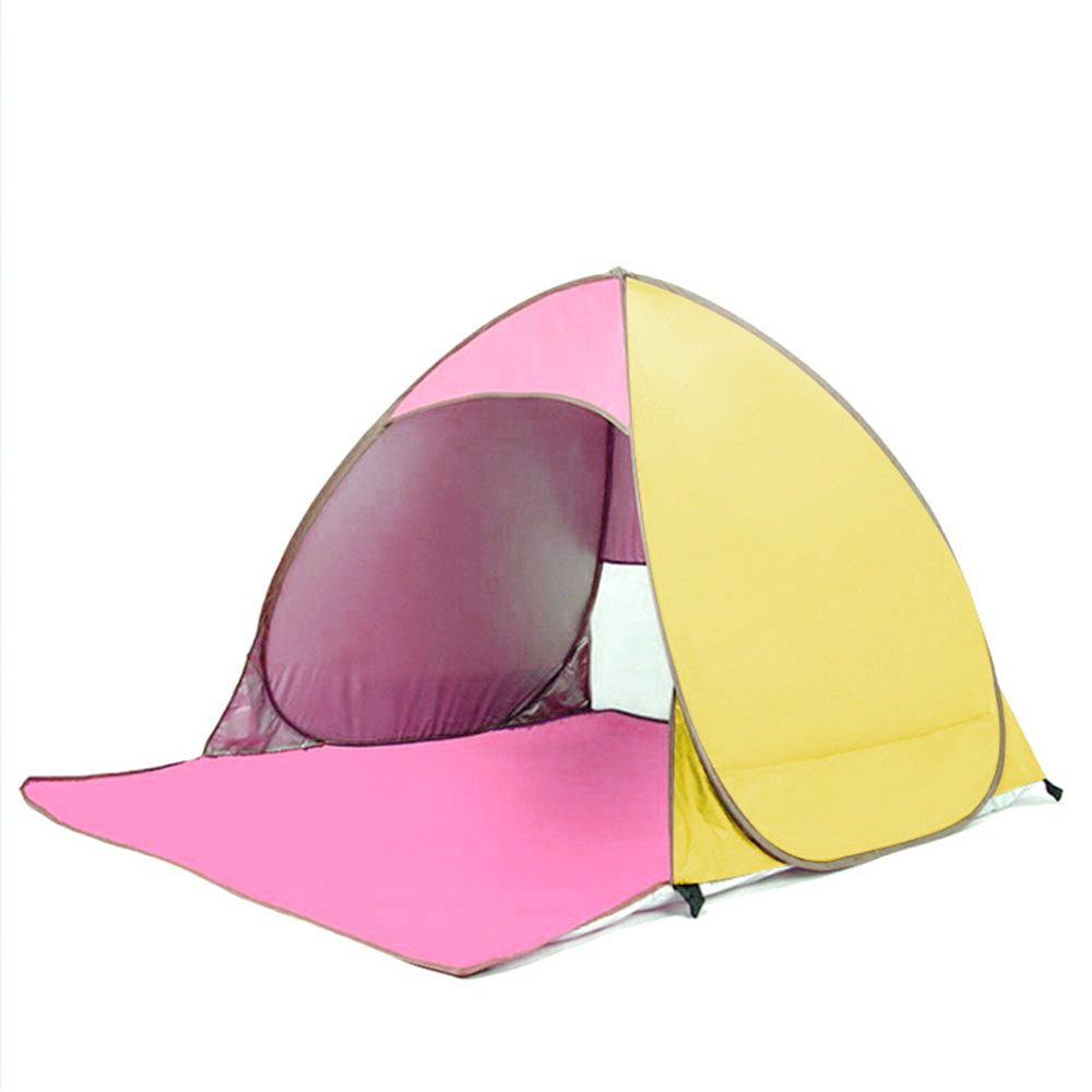 Full automatic speed open beach sunshade tent