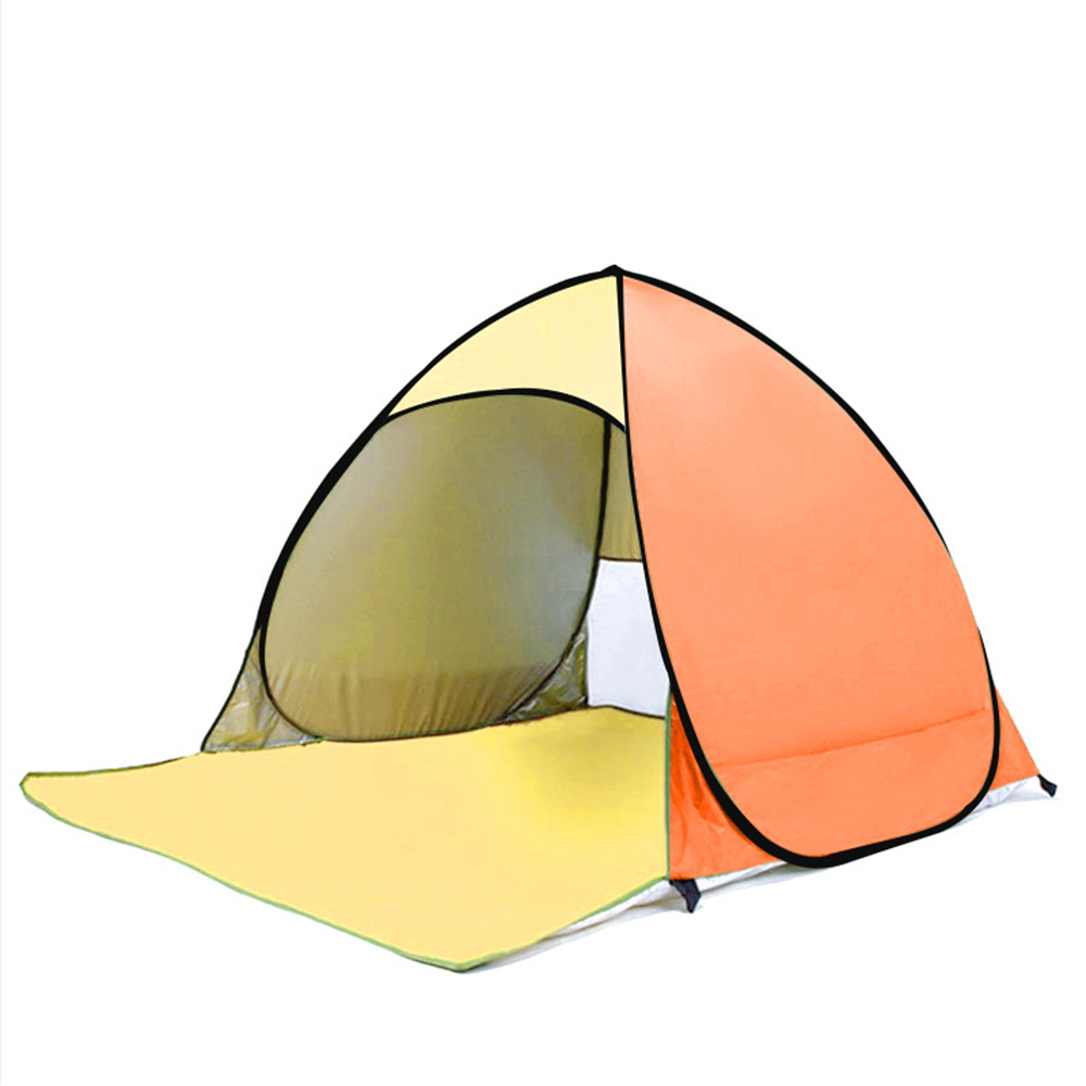 Full automatic speed open beach sunshade tent