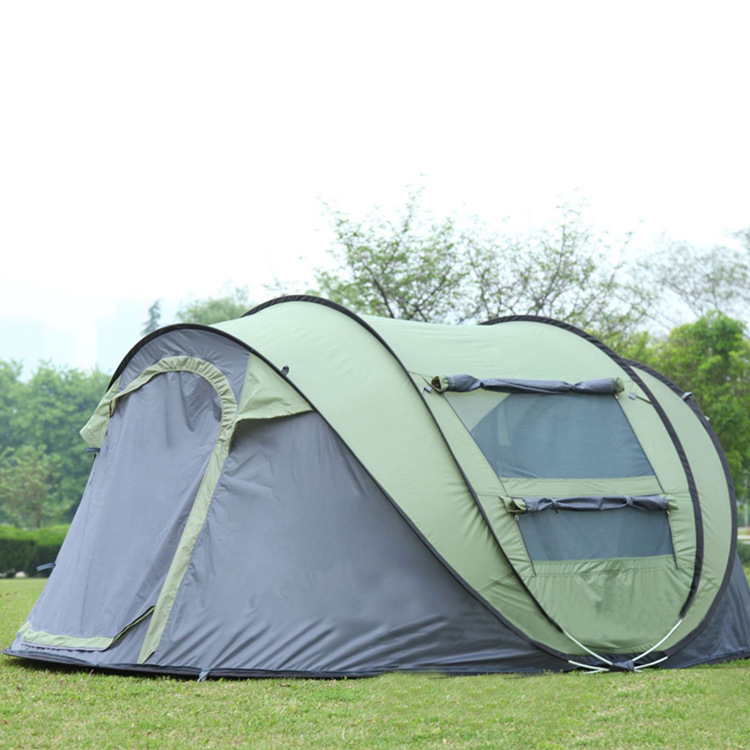 Outdoor camping 3-4 people wild rainproof tent 