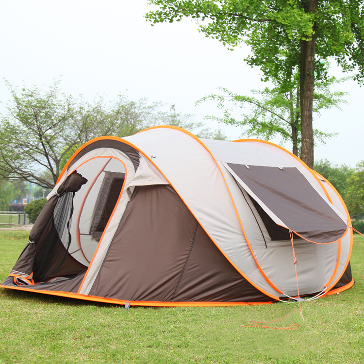 Outdoor camping 3-4 people wild rainproof tent 