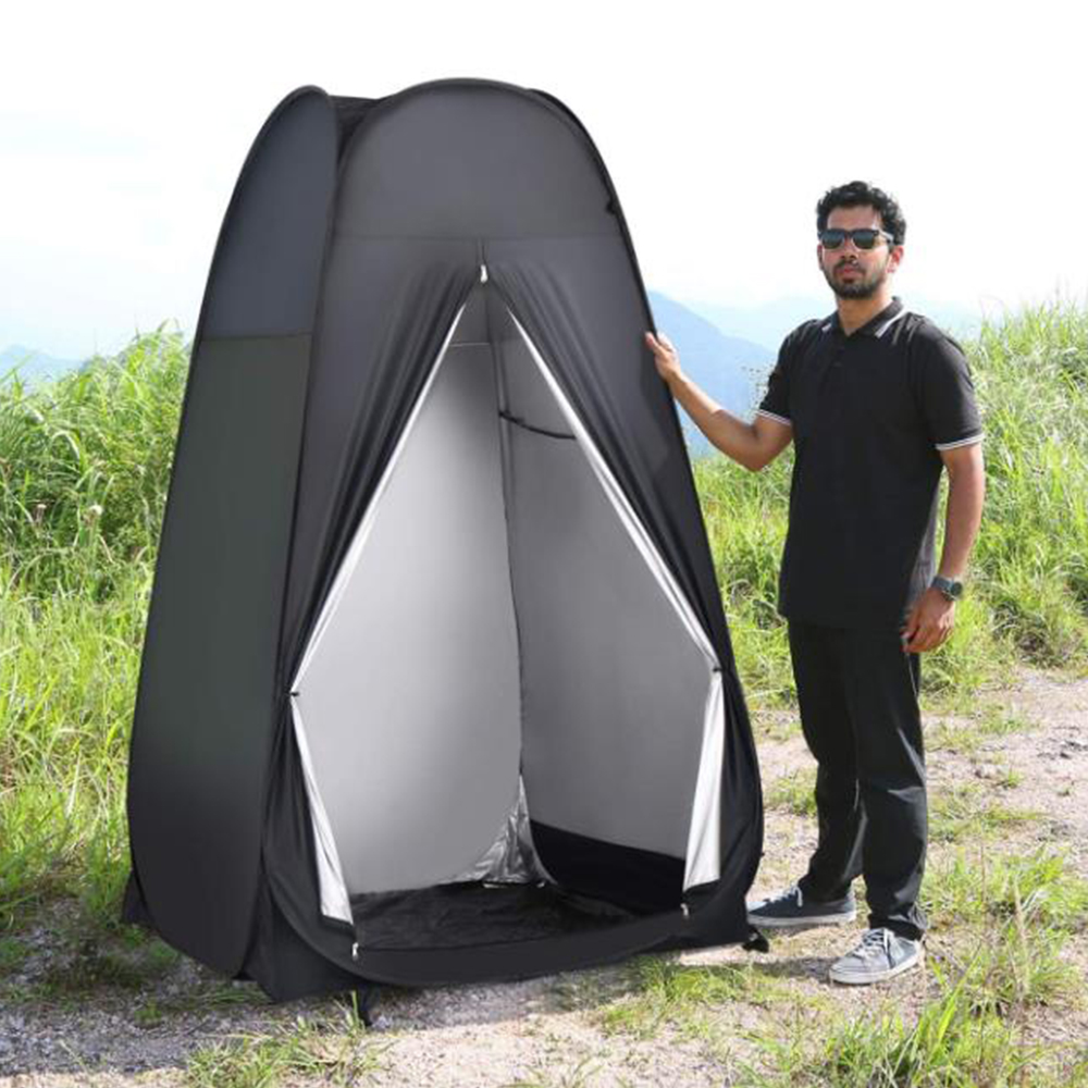 Outdoor camping shower tent toilet changing shed