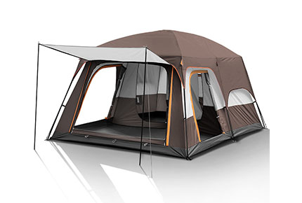 Outdoor camping gauze double-decker big tent