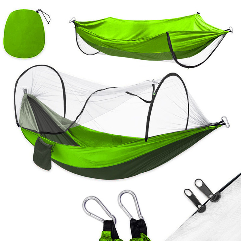 Outdoor Nylon Cloth Camping Mosquito Net Hammock