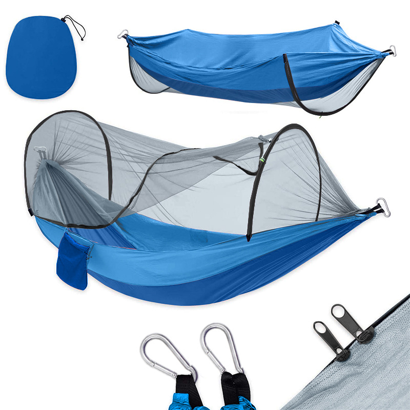 Outdoor Nylon Cloth Camping Mosquito Net Hammock
