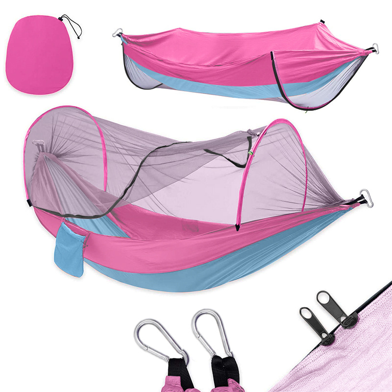 Outdoor Nylon Cloth Camping Mosquito Net Hammock