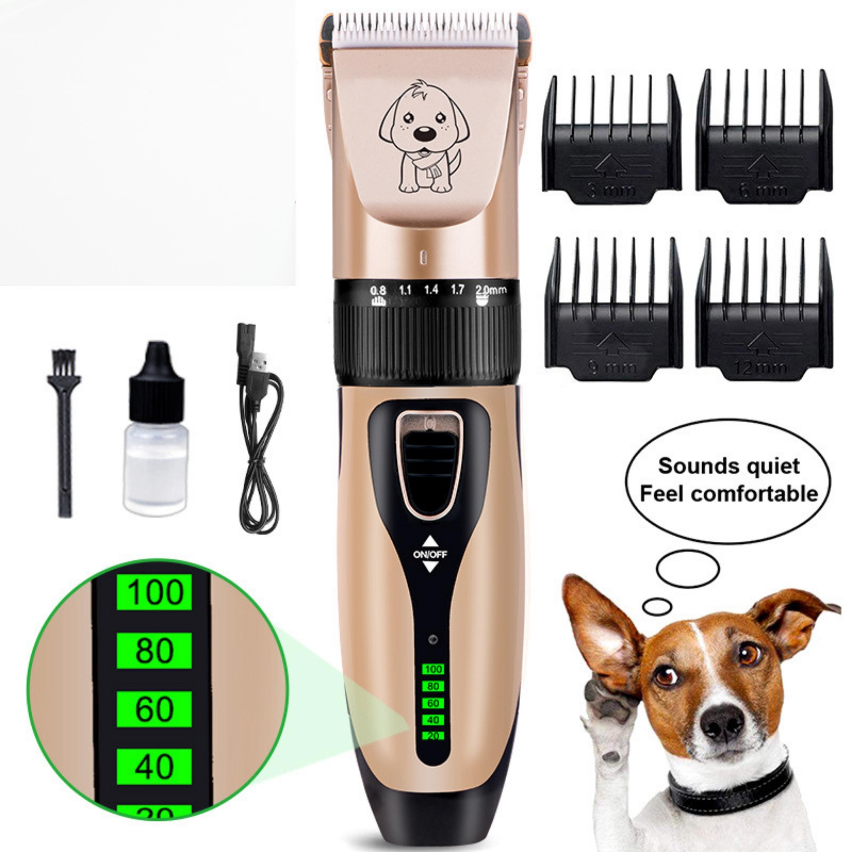 Rechargeable Cordless Dog Grooming Clippers Kit