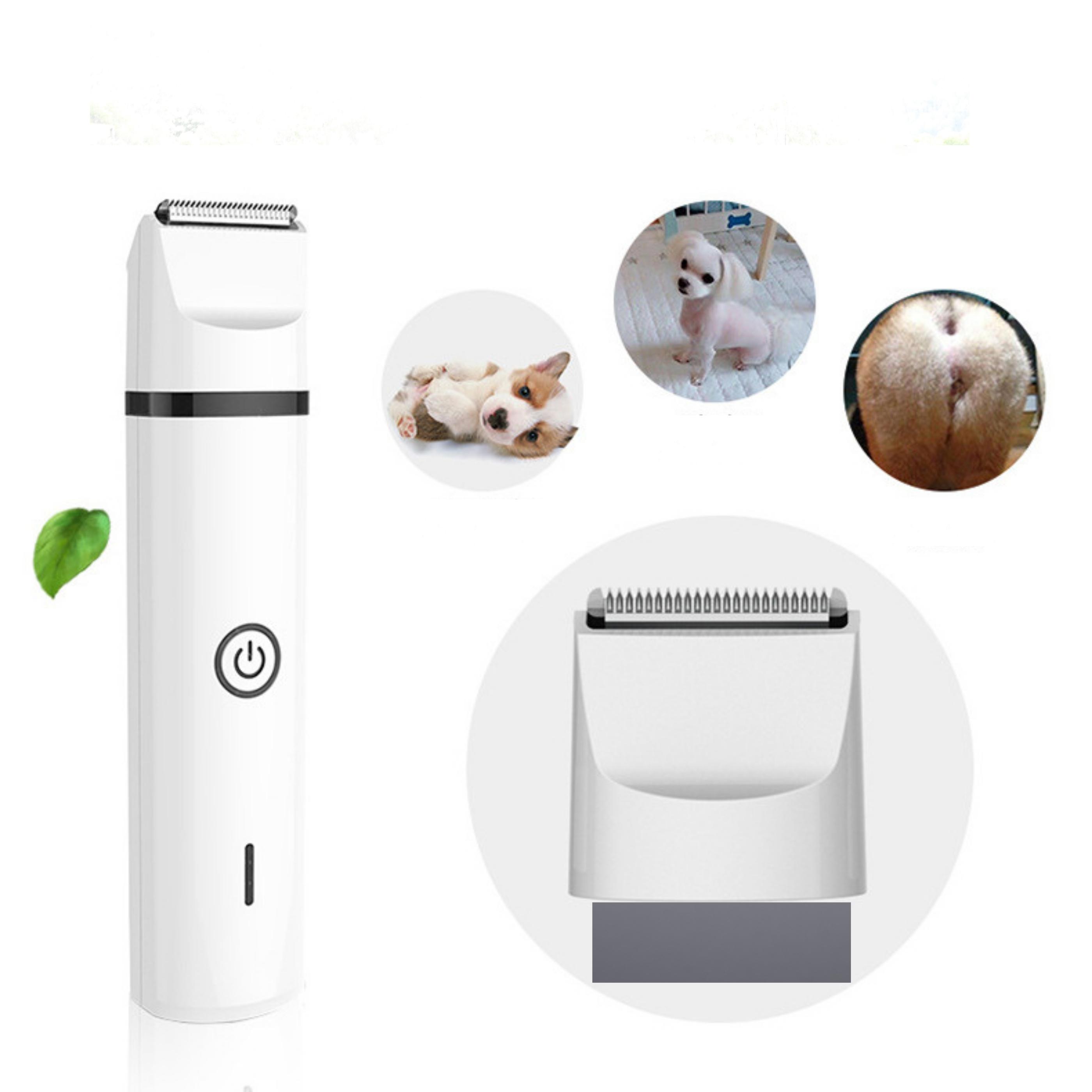 Double Blades Low Noise Pet Hair Grooming Trimmer