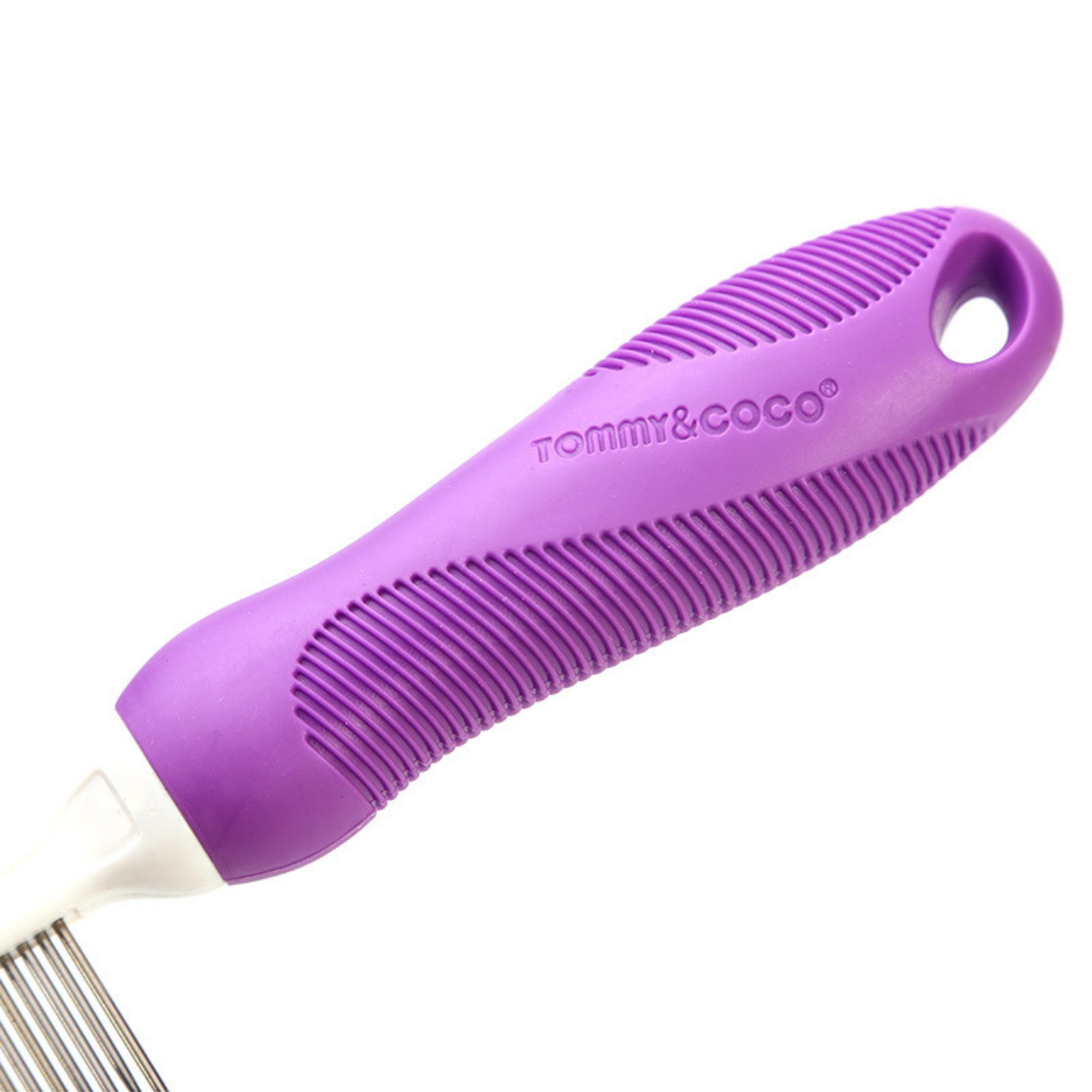 Removes Tangles and Knots Undercoat Rake Dog Comb