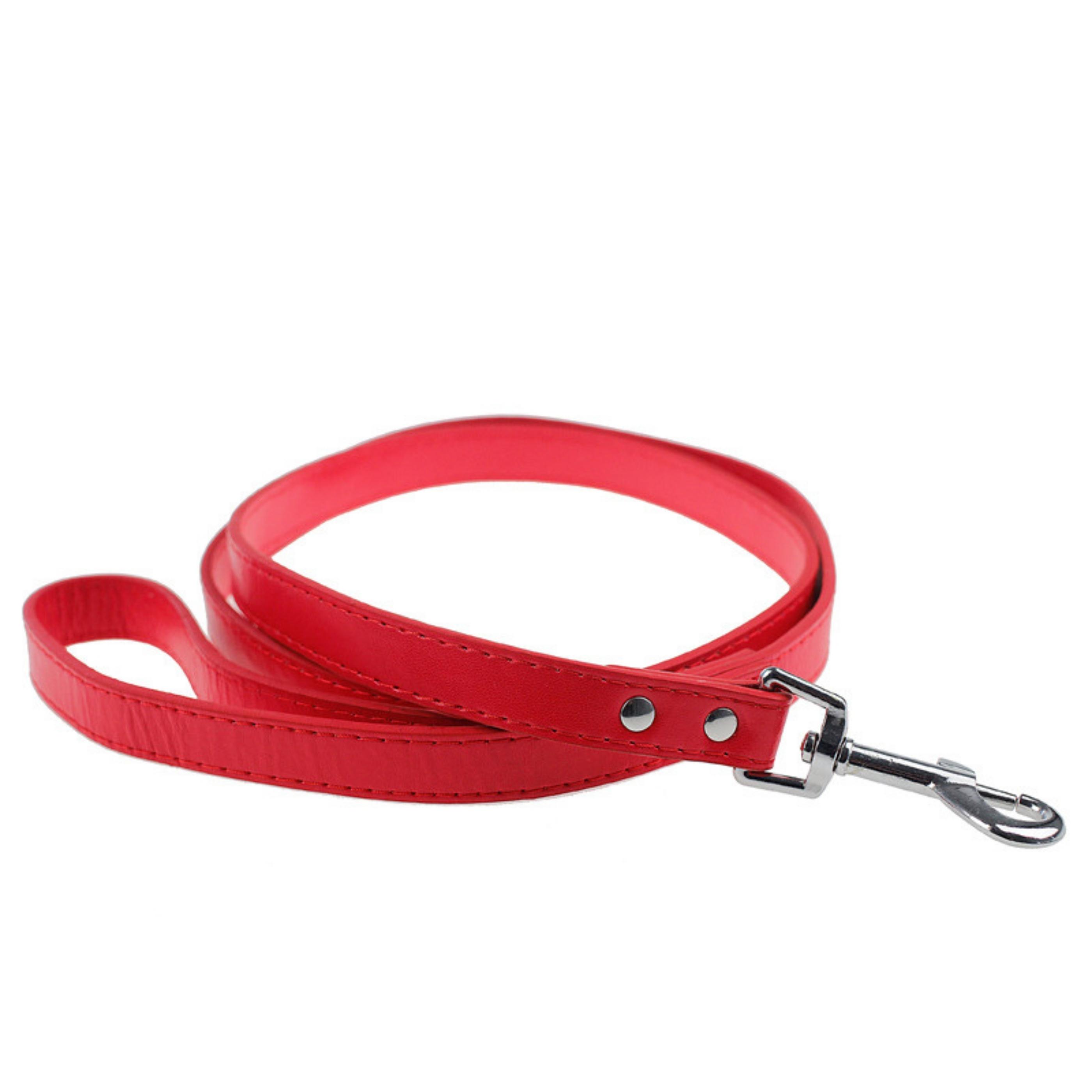 Puppies Walk Soft PU Leather Dog Leash