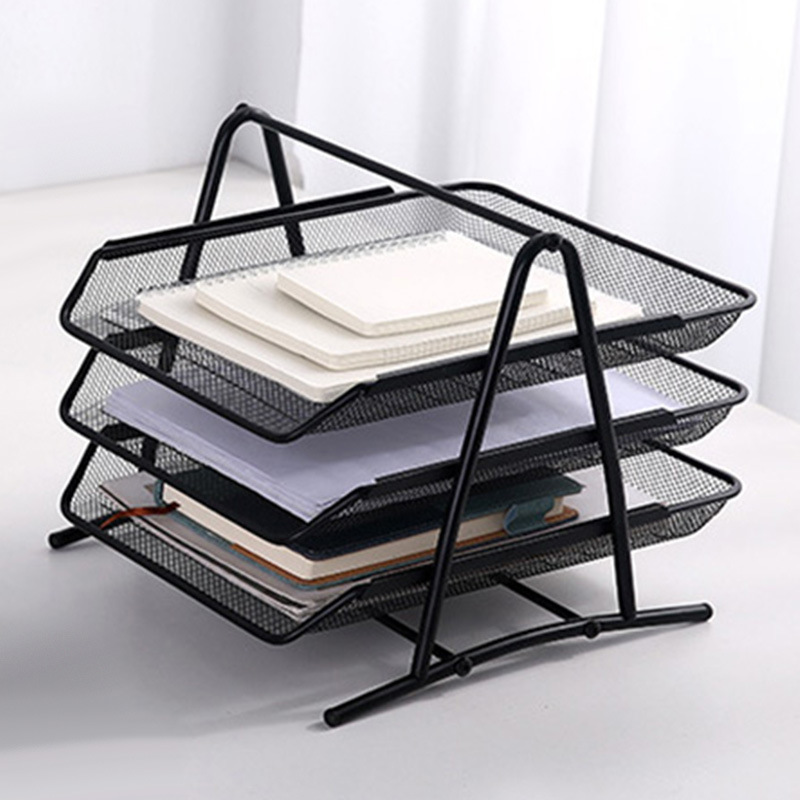 32 tier stackable desk file document letter tray 2