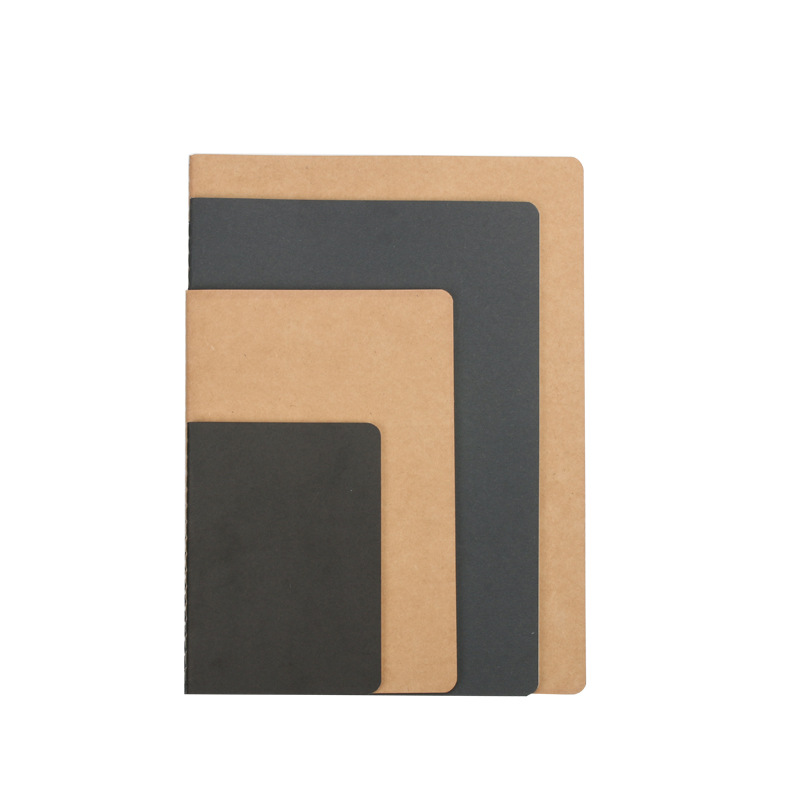 kraft brown cover lined paper notebooks