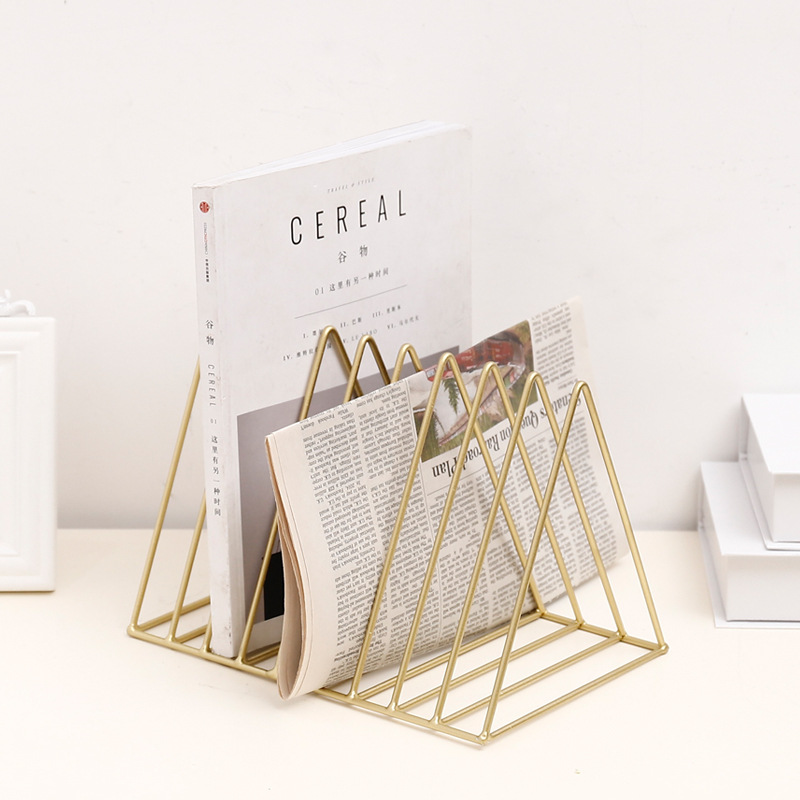 triangle file folder racks and magazine holder